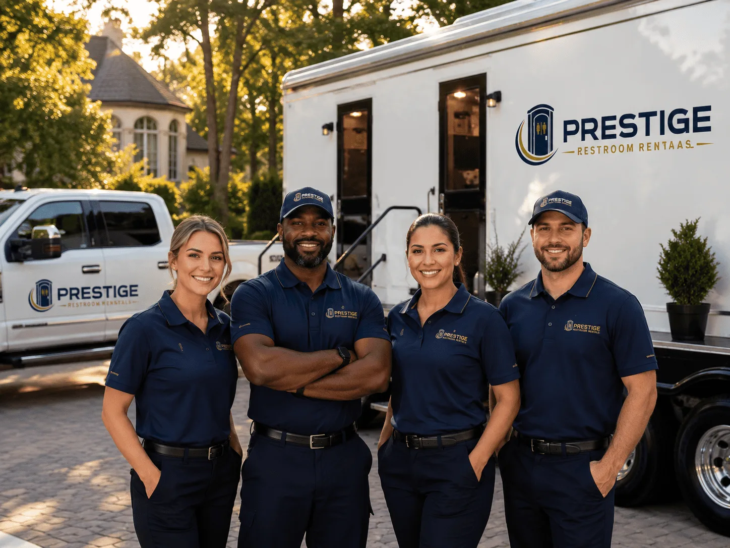 Trusted Luxury Portable Restrooms company in Fellows, CA